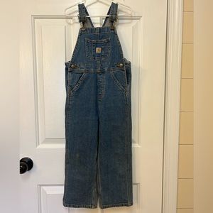 Toddler Carhartt Denim Bib Overalls
